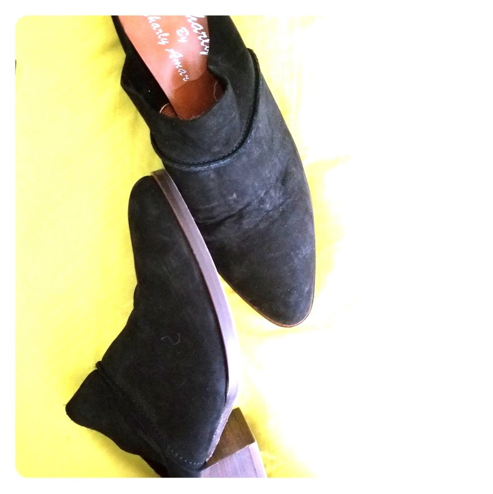 Suede Mules size 8